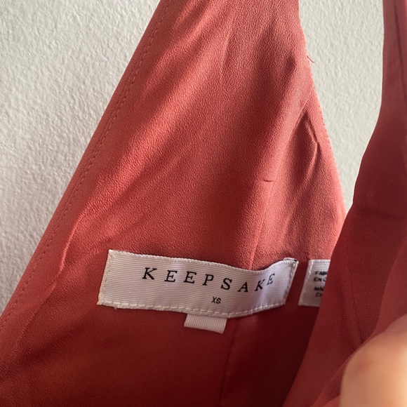 Keepsake dress in coral xs - Picture 4 of 4